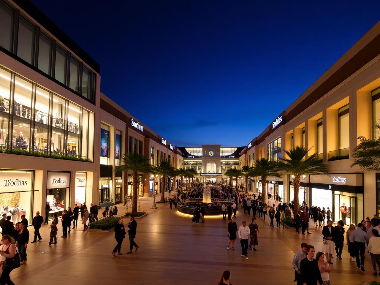 Commercial district